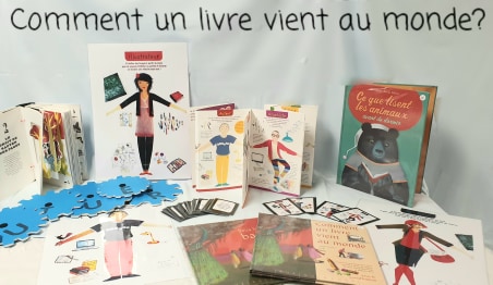 La question que tout le monde se pose: Comment fait-on un livre ? Vous découvrirez à travers une exposition, des albums et des jeux toutes les étapes de la chaîne du livre.... Il ne reste plus qu'à se lancer !