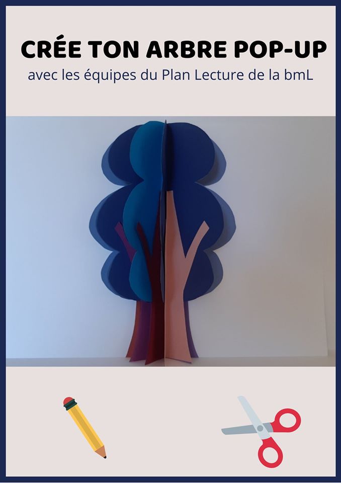 Défis du jour : POP-UP Arbre | Stéphanie (Plan lecture)